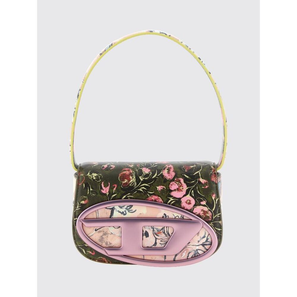 Diesel Women Diesel 1Dr Floral Print Shoulder Bag With Oval D Logo